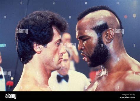 Rocky Iii 1982 Sylvester Stallone Herr T Rk3 007 Stockfotografie Alamy