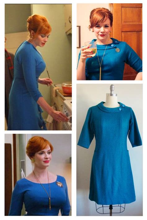 vintage joanie mad men blue secretary wiggle dress 1960s tweed etsy vintage dresses 1960s