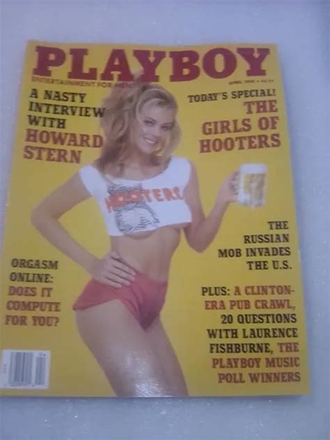 Playboy Magazine April Centerfold Becky Delosantos Hooters Girls Exc Picclick