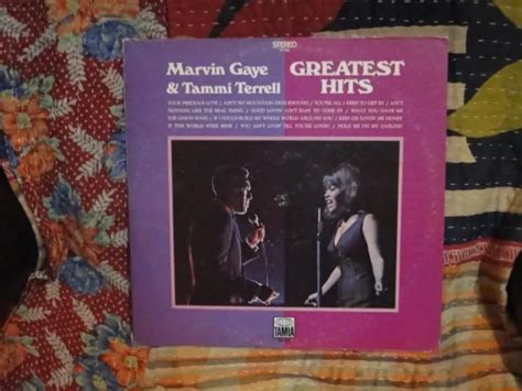 marvin gaye and tammi terrell greatest hits lp 1970 tamla 9 99 picclick