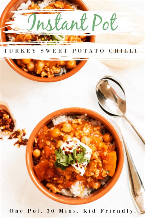 Turkey And Sweet Potato Chilli In The Instant Pot Recipe Sweet