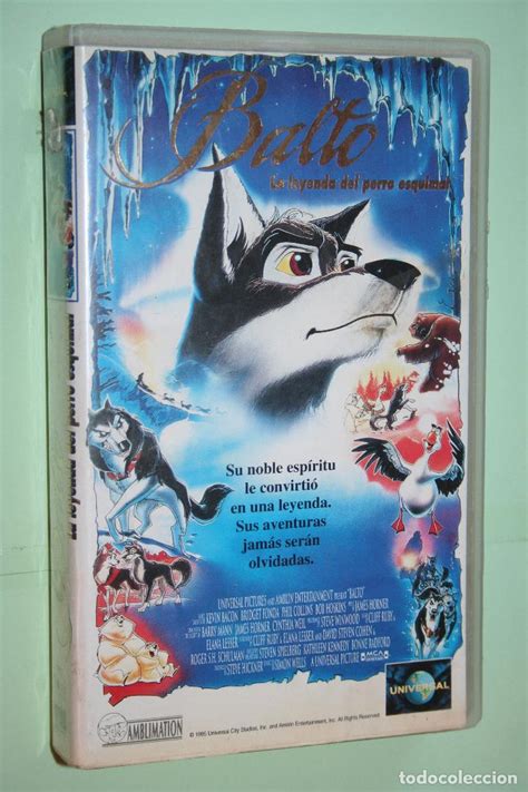 Balto El Perro Esquimal Vhs Cine Infantil Comprar Películas De