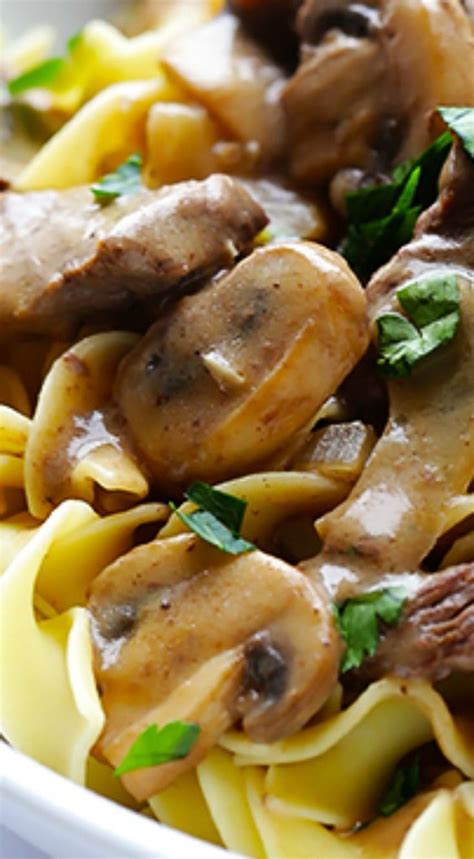 Beef stroganoff is presumably russian in origin, but it has kind of cemented itself into the american food lexicon. The BEST Beef Stroganoff Recipe! | Gimme Some Oven ...