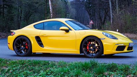 This coupe and its convertible sibling—the 718 boxster, which we review separately—provide unrivaled driver engagement among sports cars. Porsche 718 Cayman S (350hp) - DRIVE & SOUND (60FPS) - YouTube