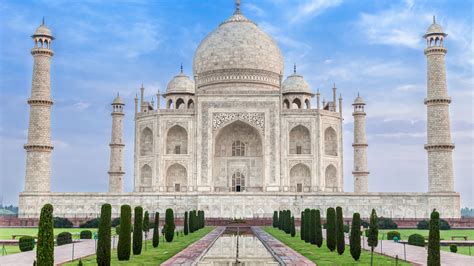 Wallpaper Taj Mahal India Temple Castle Travel Tourism