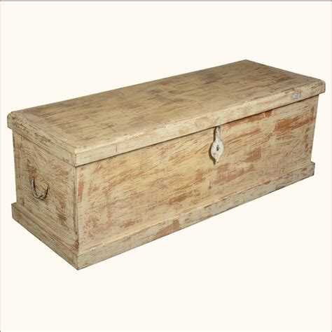 Palisade Rustic Reclaimed Wood Storage Trunk Chest In 2021 Wood