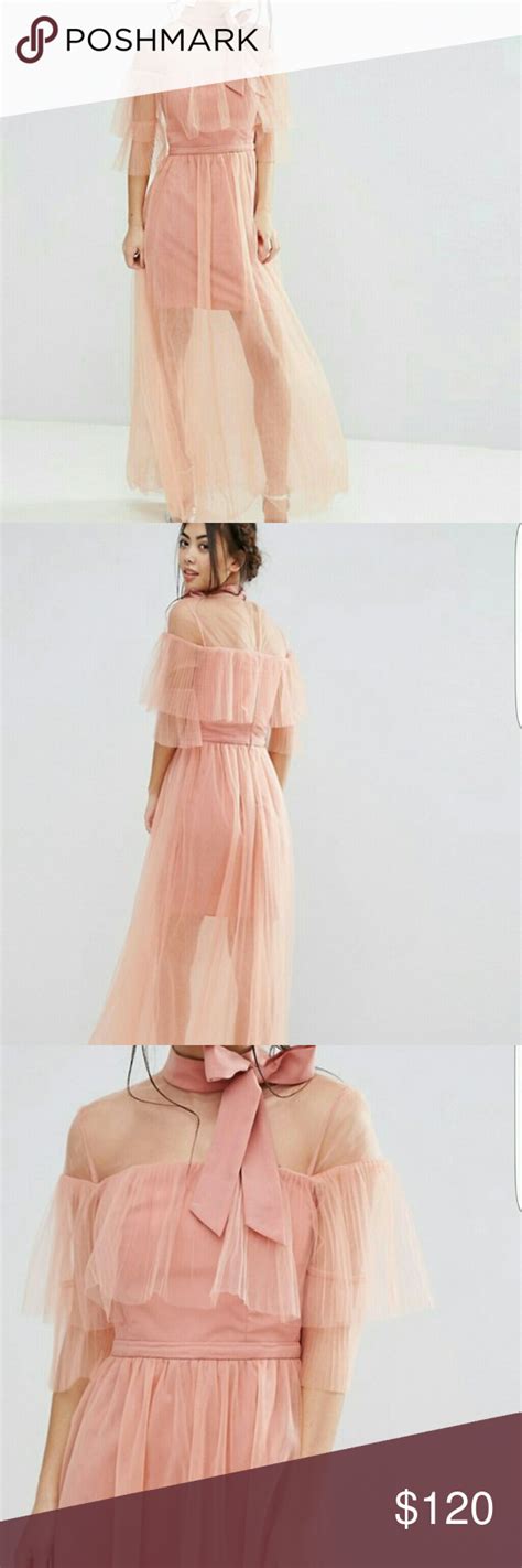 Asos True Decadence Pink Mesh Dress Uk10 Us 6 Pink Mesh Dress Mesh