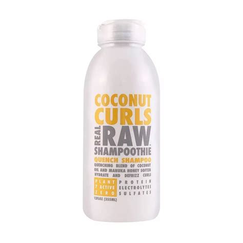 Real Raw Shampoothie Coconut Curls Quench Shampoo 12 Fl Ozpack Of 6