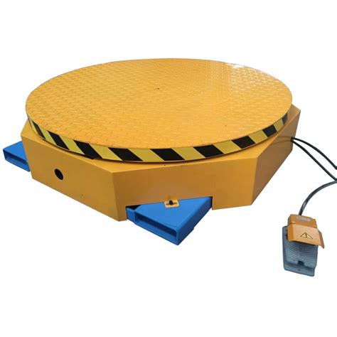 500233 Motorized Rotary Turntable For Pallet Stretch Wrap
