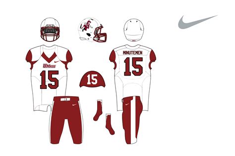 Umass Football Redesign Concepts Chris Creamers Sports Logos