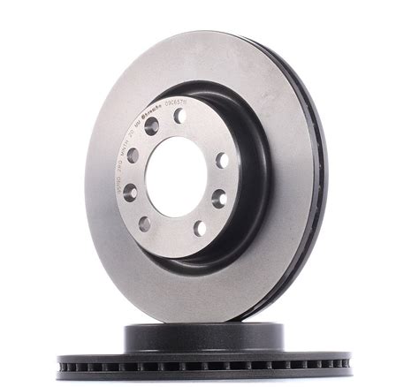 09c65711 Brembo Coated Disc Line Disque De Frein 266x22mm 5 Ventilé