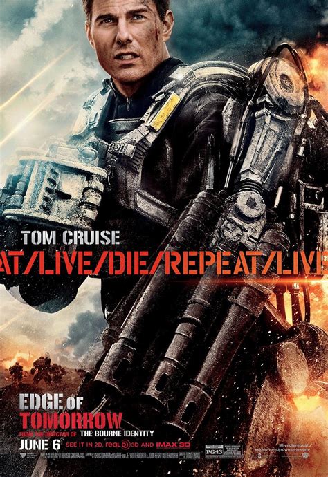 New Edge Of Tomorrow Poster Live Die Repeat Cultjer