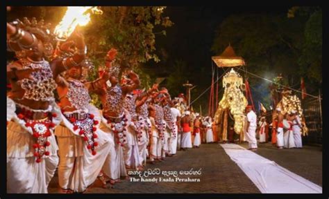 Kandy Esala Perahera Festival Began And To Last Till August 12