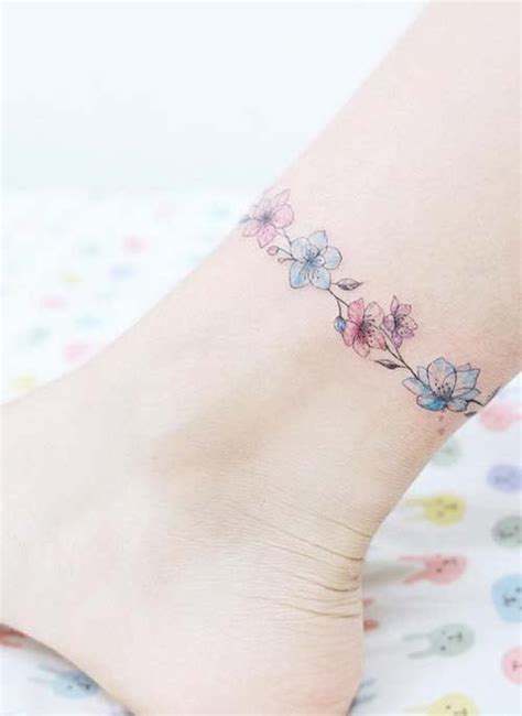 30 Pretty Ankle Tattoo Ideas For Women Styles Weekly
