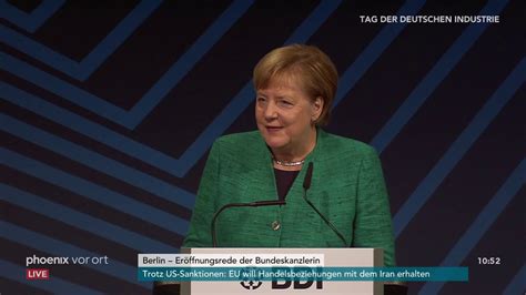 Rede Von Angela Merkel Auf Dem Tag Der Deutschen Industrie Am 250918