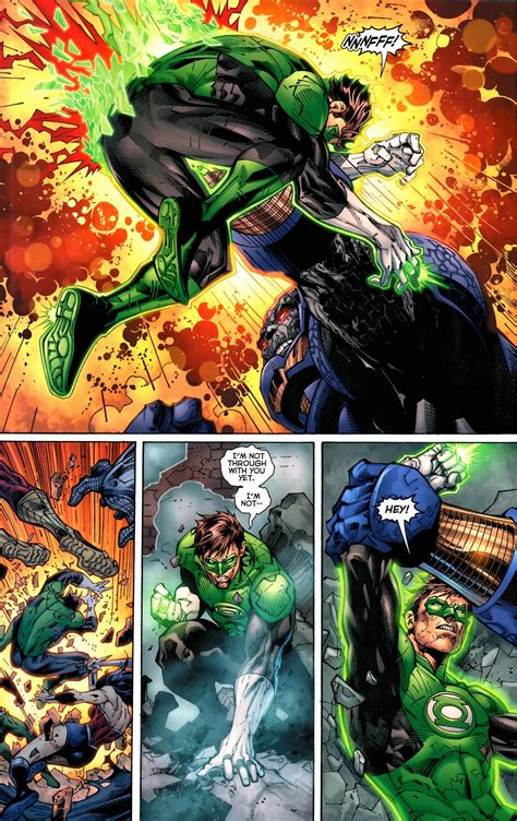 Green Lantern Vs Darkseid Justice League Comicnewbies