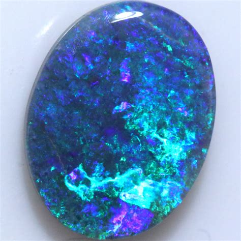 184 Cts Blue Opal Stone From Lightning Ridge Lro1413