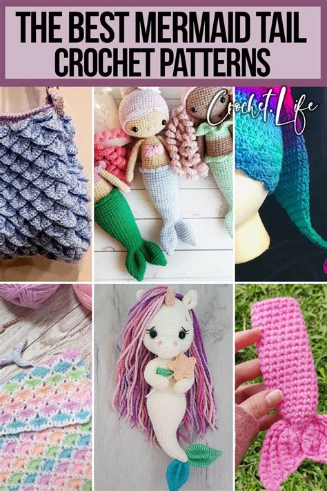 10 Amazing Crochet Mermaid Tail Patterns