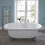 Acrylic Oval Shaped Free Standing Bath Tub With Choice Of Feet 70