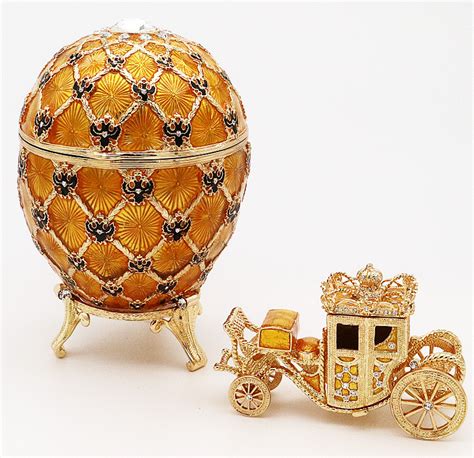 Imperial Coronation Faberge Style Egg