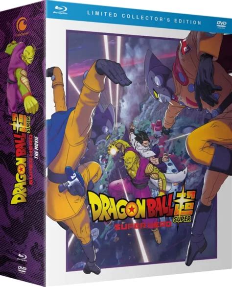 Dragon Ball Super Super Hero Limited Collectors Edition Blu Ray Dvd