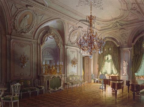 Oldpaintingsmansion Of Baron Al Stieglitz 1871 By Luigi Premazzi