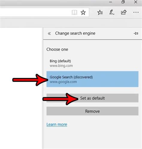 How To Change The Default Search Engine In Microsoft Edge Solvetech