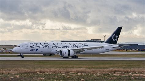 Ana Boeing 787 9 With Star Alliance Livery 02032019