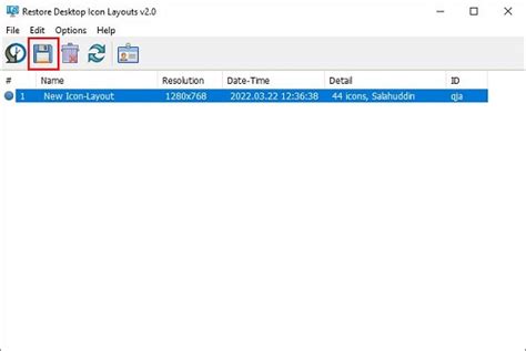 Free Software To Backup And Restore Desktop Icon Layout With Resolution