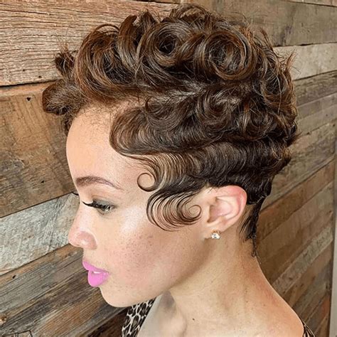 Pixie Styling For Textured Hair Marcel Curls Flat Irons Finger Waves Finger Waves Short