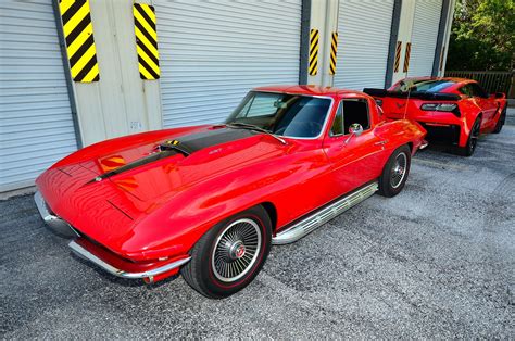 1967 Chevrolet Corvette Stingray Muscle Classic Original Red