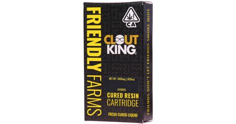 Friendly Farms X Clout King Clout Drank Liquid Cured Resin Cartridge