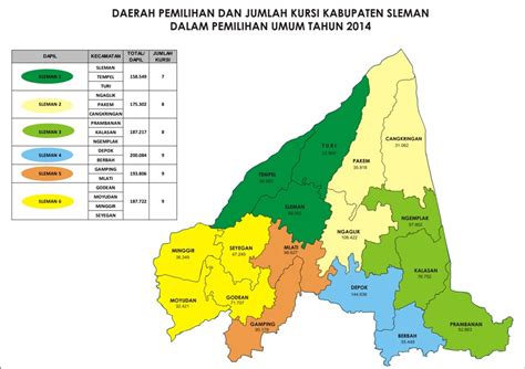 36 Peta Kabupaten Sleman Background