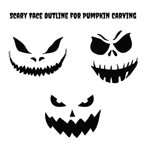 15 Best Free Printable Pumpkin Stencils Halloween