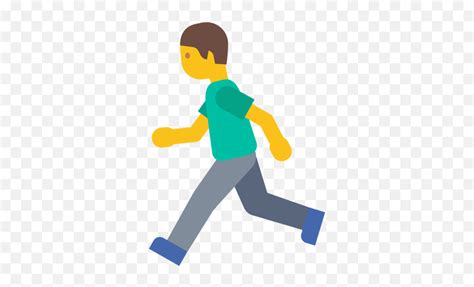 Person Running Emoji Walking Emoji Pngroad Runner Emoji Free