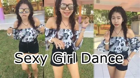 Sexy Girl Thai Dance Cute And Smile Youtube