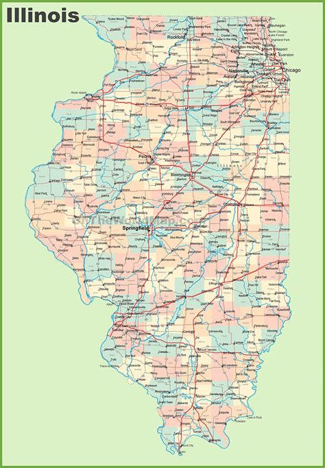 Alphabetical List Of Cities In Illinois