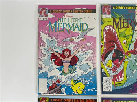 disney s the little mermaid comic books 1 4