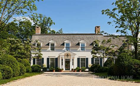 A Historicaly Inspired Dutch Colonial By Gil Schafer First Impression