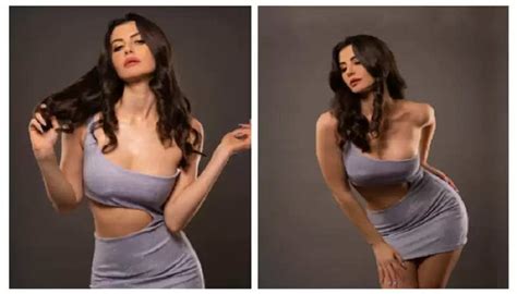 Photo Gallery Georgia Andriani Wreaked Havoc In An Extra Revealing Dress See Her Sizzling Pics