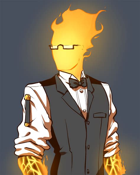 Bdb Grillbz So I Saw This And Id Never Drawn Grillby