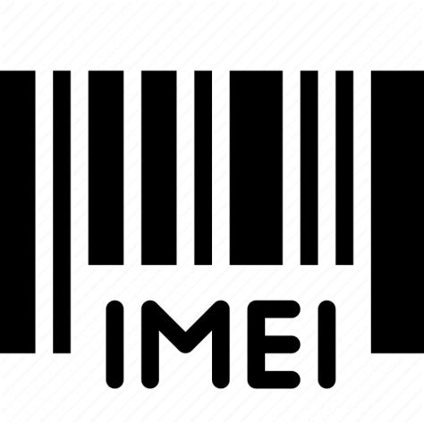 Barcode Code Identification Imei Mobile Number Serial Icon