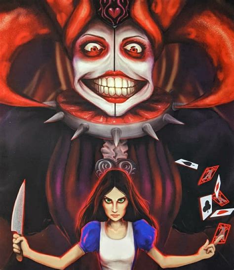 American Mcgees Alice The Red Queen Alice Liddell Wonderland
