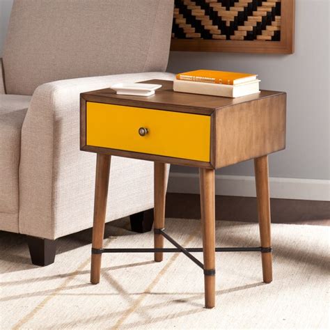 Shop Harper Blvd Niles Yellow Accent Table On Sale Free Shipping