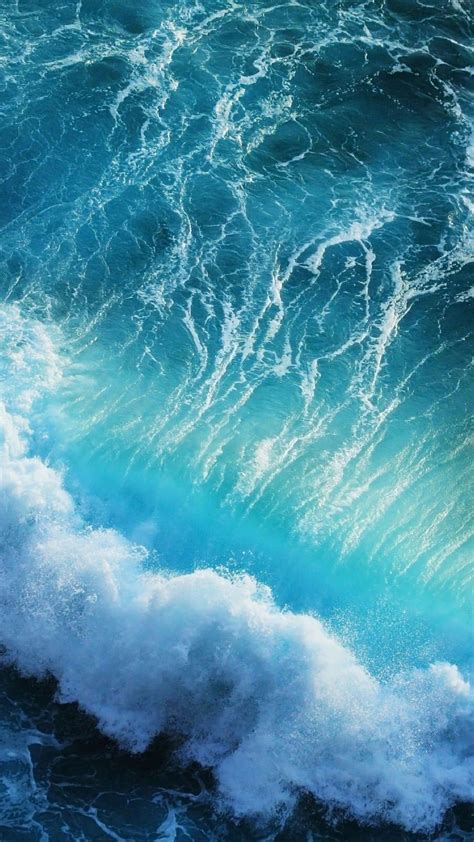 Blue Waves Iphone X Wallpaper Hd Wallpapers Hd