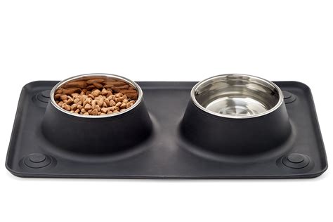 How to eliminate ants from eating cat and dog food! SpillProof Pet Bowl Mat for Dogs and Cats by Pawfect Pets ...