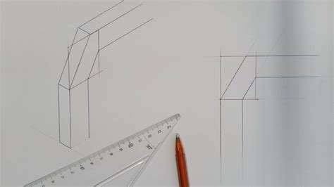 How To Draw Angles In An Isometric Youtube