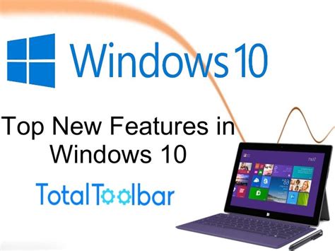 Top 10 New Features Of Windows 10