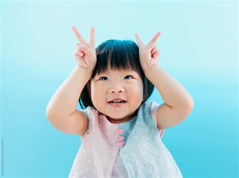 Cute Chinese Little Girl By Stocksy Contributor Pansfun Images