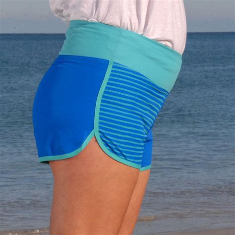 Womens Cute Butt Boardies Sea Stripe South Beach Boardies